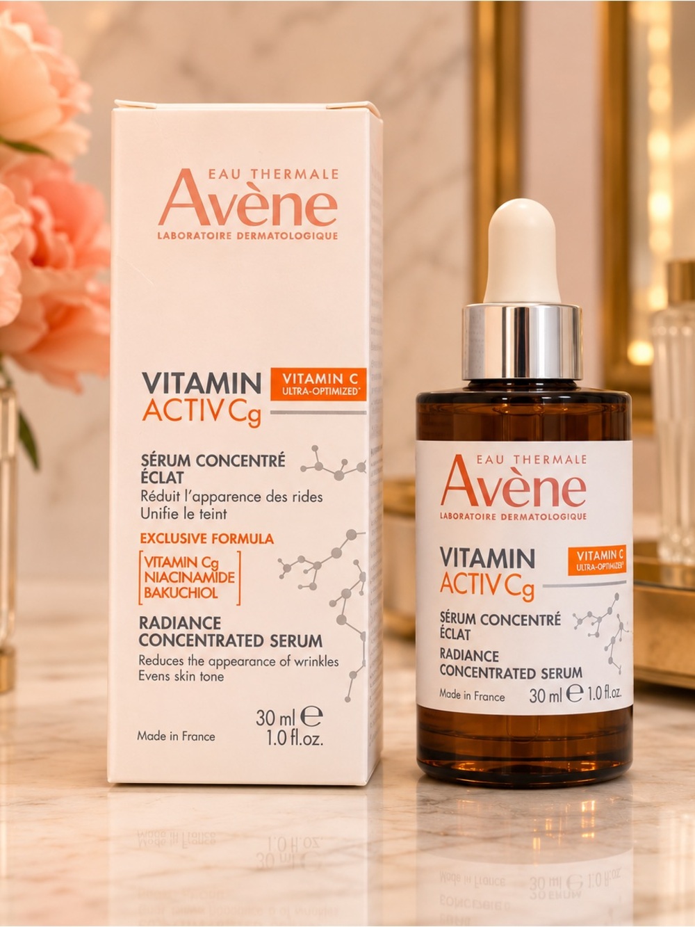 Avène Vitamin Activ Cg Radiance Concentrated Serum 30ml NIB Exp 01/2028
